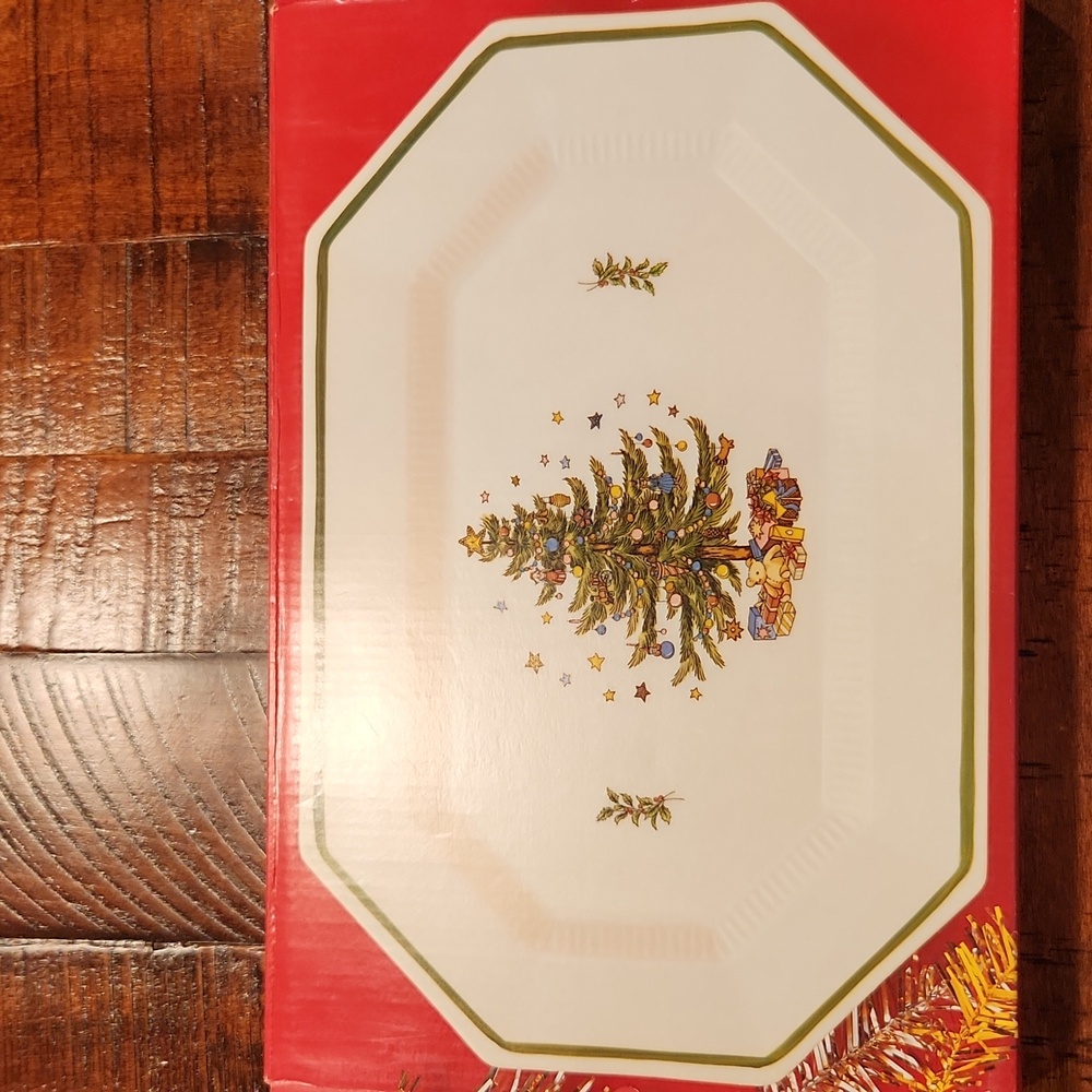 Nikko CHRISTMASTIME large platter - nib